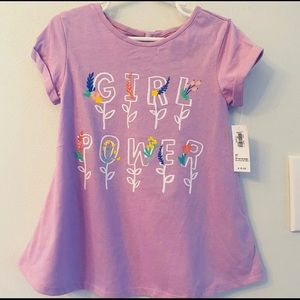 NWT Purple Bow Back Tee